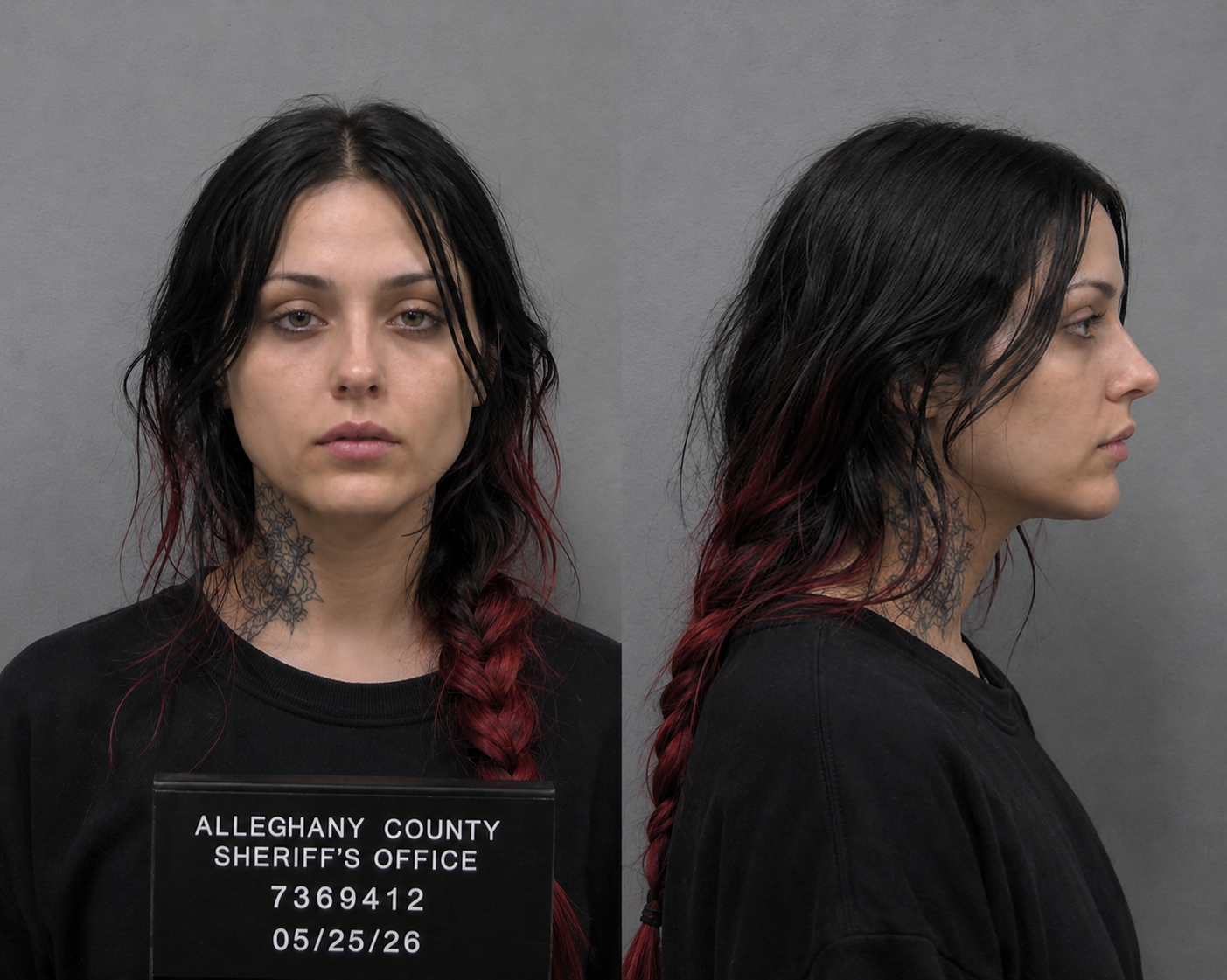 Ombrea arrest mugshot