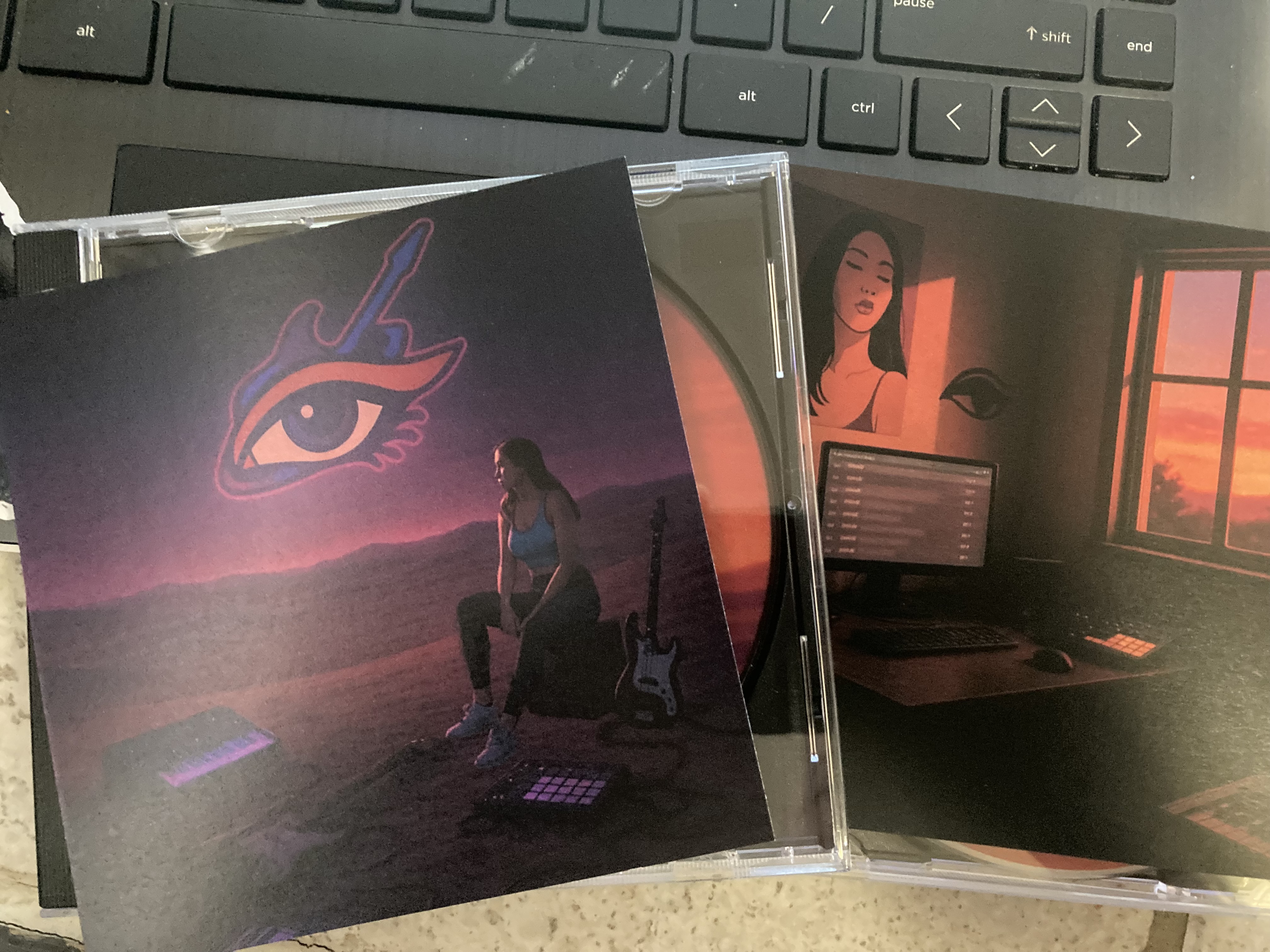 Cosmo Keys physical CDs