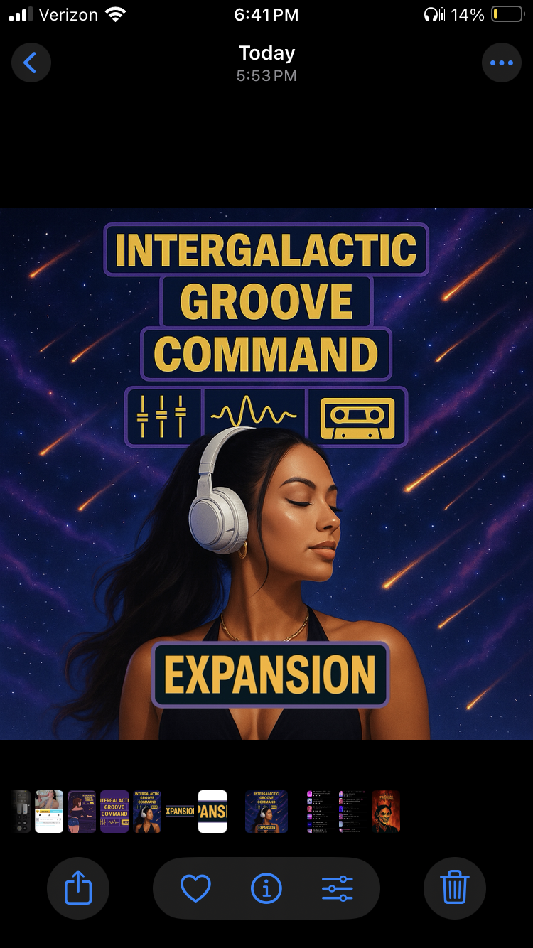 Intergalactic Groove Command — Expansion album cover