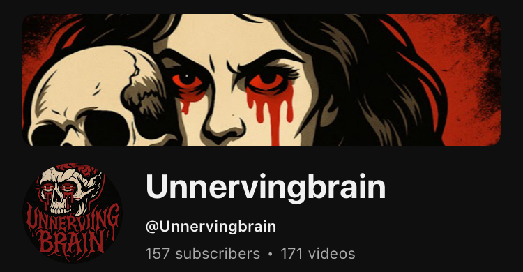 Unnervingbrain YouTube page