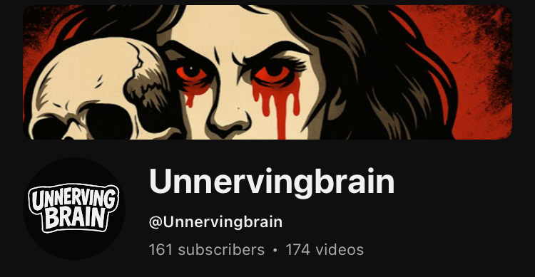 Unnervingbrain YouTube channel preview