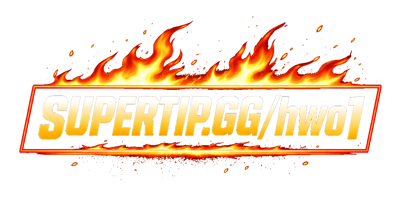 Supertip.gg/hwo1 — Tap to Support