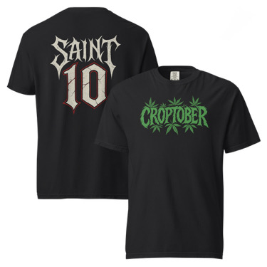 Croptober Tee – front/back